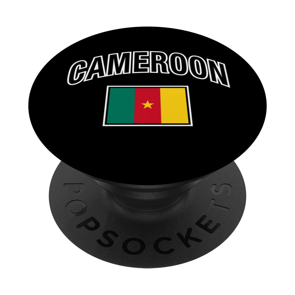 Cameroon Flag Proud Cameroonian PopSockets Swappable PopGrip