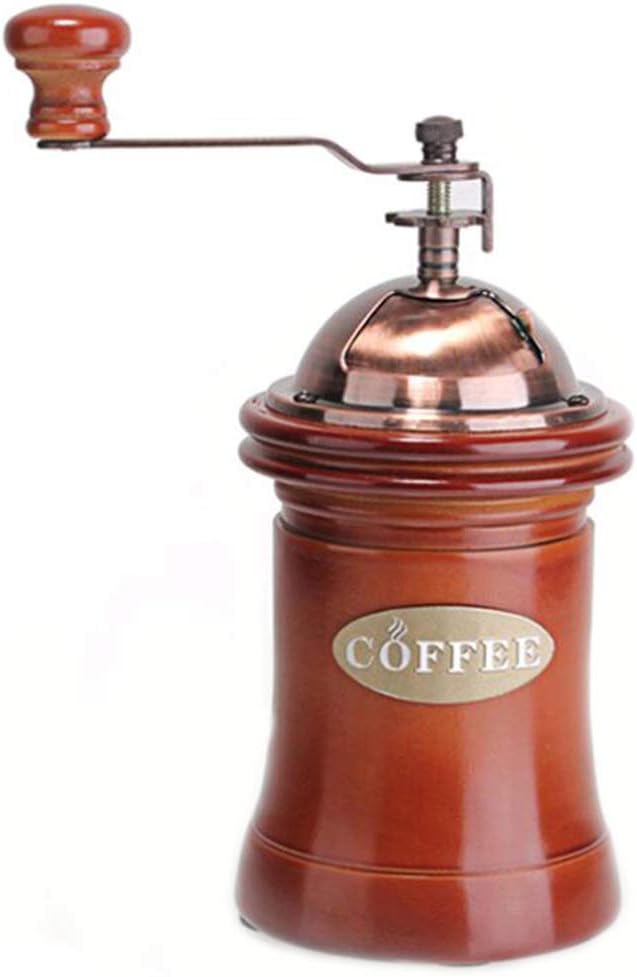 Manual Coffee Grinder,Wood Hand Shake Coffee Machine,Vintage Style Decor,Home/Kitchen