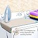XGuan Magnetic Ironing Mat,Portable Travel Ironing Blanket Laundry Pad.Change any Flat Surface into an Ironing Board.22 x 35 in.Quilted, Washer Dryer Heat Resistant Pad, Iron Board Alternative Cover