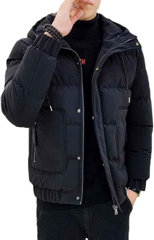 Amazon えみり メンズ 中綿ジャケット ダウンジャケット フード付き ショート丈 細身 ブルゾン 保温 防寒服 アウター スリム カジュアル 大きいサイズ コート ジャケット 通販 Amazon えみり メンズ 中綿ジャケット ダウンジャケット フード付き ショート丈 細身 ブルゾン 保温 防寒服 アウター スリム カジュアル 大きいサイズ コート ジャケット 通販