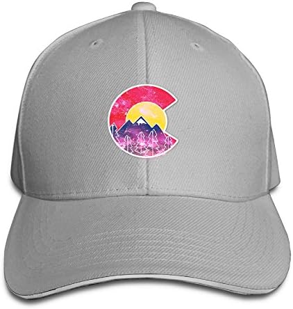 Colorado Mountains Hats One Size Hip Hop Hat Sanpback CapRunning Cap For Adult Men Womans