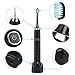 Ovonni Sonic Electric Toothbrush with 2 Replacement Heads, Rechargeable and IPX7 Waterproof Toothbrush with 5 Optional Modes and Travel Case Black