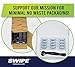 SWIPE Premium Men's 3-Blade Razor Kit (Flex Head Handle + 12 Refills)