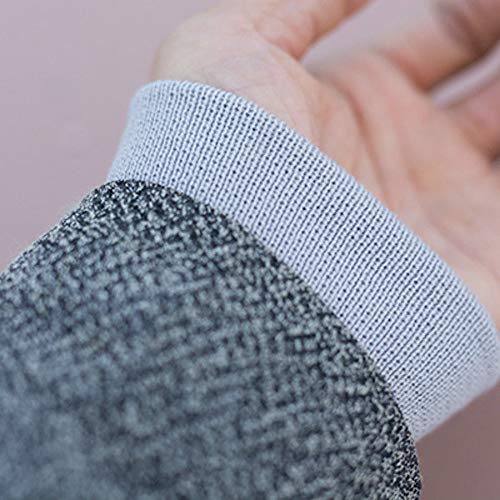 Tong Gu 1 Pair Cotton Stretch Knit Rib Cuff Trim Triming Fabric Sweater Jacket Sewing DIY