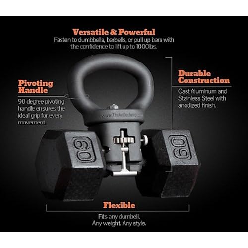 The KettleClamp, Adjustable Kettlebell Sports & Outdoors, Sports & Fitness, Exercise & Fitness, Strength Training Equipment, Kettlebells