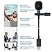 Microphone Professional for iPhone Grade Lavalier Lapel Omnidirectional Phone Audio Video Recording Lavalier Condenser Microphone for iPhone X Xr Xs max 8 8plus 7 7plus 6 6s 6plus 5 / iPad（1.5m）