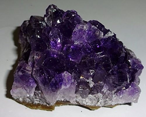 1pc #5 Large Raw Purple Amethyst from Uruguay AA quality Cut Base Earth Druzy Crystal Healing Gemstone Rough Display Specimen