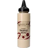 Terrapin Ridge Farms Truffle Aioli – Gourmet Aioli for Sandwiches, Fries, Roasted Vegetables & More – 7.5 oz Squeeze Bottle