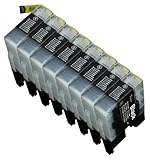 8 Pack Compatible with Brother LC-61 , LC-65 , LC61 , LC65 8 Black for use with Brother MFC-J410, DCP-145C, DCP-165C, DCP-195C, DCP-375-CW, DCP-385C, DCP-395-CN, DCP-585-CW, DCP-6690-CW, DCP-J125, DCP-J315-W, DCP-J515-W, DCP-J715-W, MFC-250C, MFC-255-CW, MFC-290C, MFC-295-CN, MFC-490-CW, MFC-495-CW, MFC-5490-CN, MFC-5890-CN, MFC-5890-CN, MFC-5895-CW, MFC-6490-CW, MFC-6890CD-W, MFC-790-CW, MFC-795-CW, MFC-990-CW, MFC-J220, MFC-J265-W, MFC-J270-W, MFC-J410, MFC-J410-W, MFC-J415-W, MFC-J615-W, MFC-J630-W. Ink Cartridges for inkjet printers. LC 61 BK , LC 61BK , LC-61 BK , LC-61BK , LC61 BK , LC61BK , LC65BK Blake Printing Supply