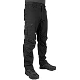 LAPG Men's Atlas Stretch Tactical Cargo Pants, Durable & Lightweight Ripstop Work Pants, Outdoor Hiking Pants for Men