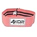 4KOR Fitness Hip Band (Hot Lava/ Grippy, Large)
