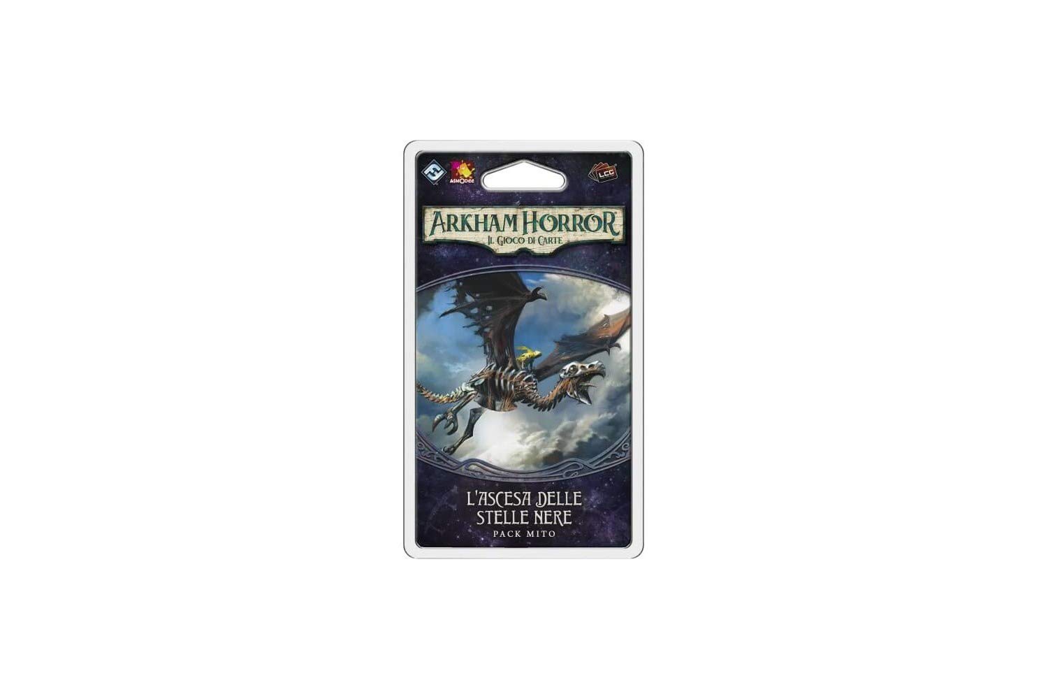 Asmodee - Arkham Horror The Card Game: The Rise of the Black Stars - Card Game Expansion, Italian Edition