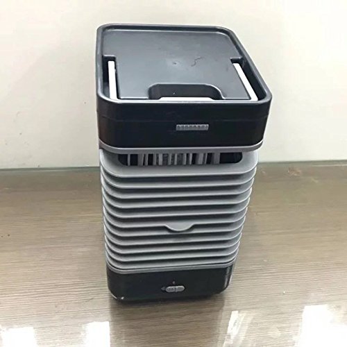 PBR Portable Air Conditioner Mini USB Desktop Atomic Cool Fan Personal Space Air Cooler (auto air)