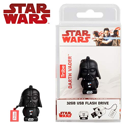 Chiavetta USB 16 GB Darth Vader TLJ - Memoria Flash Drive 2.0 Original