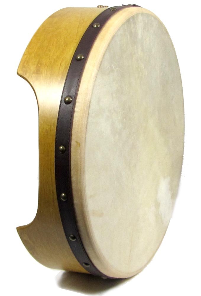 Waltons 10AWAL-16DEEP S OAK Pro 16 inch Bodhran - Natural
