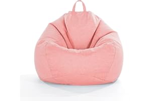 MAGCOR Bean Bag Chair Without Filling for Adults/Kids Washable Ultra Soft Sturdy Zipper Lazy Sofa Bean Bags Classic Bean Bag 