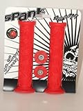 Spank Tugg Jobb Scented Grips For BMX Bikes And Scooters - 145mm, SCENTED 5 COLORS (RED - SCENTED APPLE)