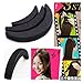 LOVEF 6Pcs Charming Fringe BUMP IT UP Volume Inserts Do Beehive Styler Clip Stick Tool Magic Hair Base Comb Princess Party Prom Accessories