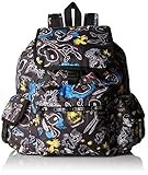 LeSportsac Women's X Peanuts Voyager Backpack, Chalkboard Snoopy