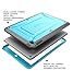 SUPCASE [Unicorn Beetle Pro Series] Case Designed for Apple iPad Mini 4 2015/ 2018, Full-body Rugged Hybrid Protective Case with Built-in Screen Protector (Blue)