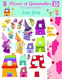 Décors et gommettes 3D - Les fées