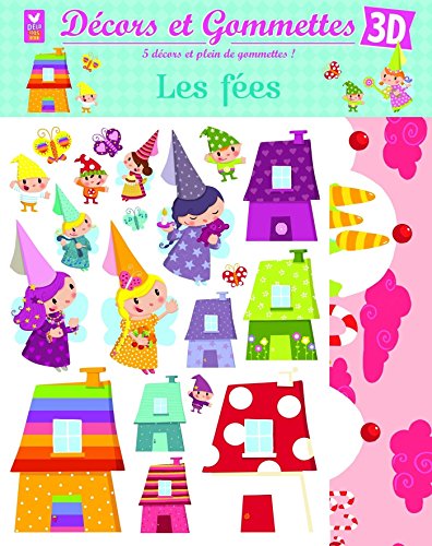 Décors et gommettes 3D - Les fées