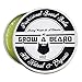 Beard Balm | Leave-in Conditioner & Softener for Men Care | Best Facial Hair & Mustache Grooming Wax | Great for Smooth & Moisturize | Natural & Organic, Sandalwood 1oz