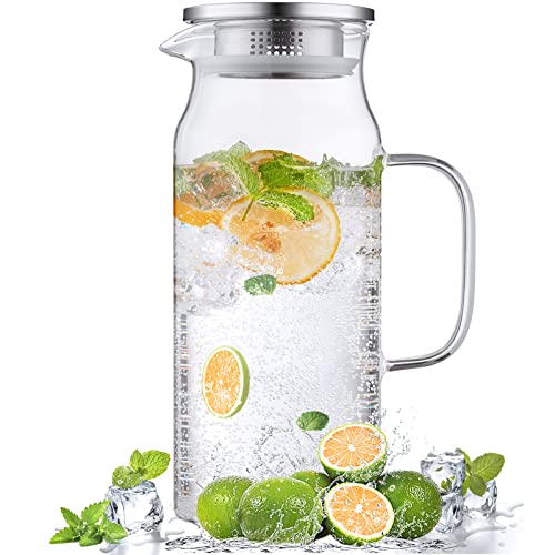 Bivvclaz Glass Pitcher