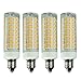 E11 LED Bulb Dimmable, 7W (75W-100W Halogen Bulbs Equivalent), Mini Candelabra Base, AC110V120V 130V, 3000K Warm White for Chandeliers Ceiling Fan Light, Pack of 4