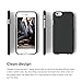 iPhone 6S Plus Case, elago Slim Fit 2 - Soft Feel Black - for iPhone 6S Plus