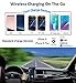 Magnetic Fast Wireless Car Charger Mount, Neotrix Mobile Cell Phone Air Vent / Dash / Windshield Quick Charging Car Holder Dock for Samsung Galaxy S8 Plus S7 S6 Edge and Other QI Phone