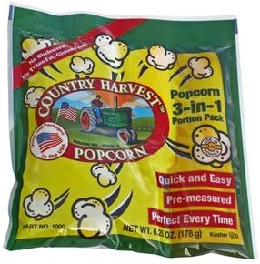 Country Harvest Popping Corn Portion Pack (Set of 24) Size: 4 oz.