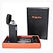 Lighter, Unique Gift Electric Lighter USB Rechargeable Dual Arc Lighter Windproof Flameless Plasma Lighter for Fire, Cigarette, Candle, Pipes (Matte Black)