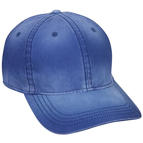 Outdoor Cap PDT-750 Pigment Dyed Cotton Twill, Royal, A
