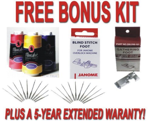 Janome 634D MyLock Electronic Serger By The Each