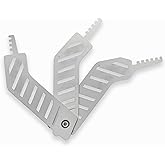 Fokmuaex Stainless Steel Comb Lock 3-in-1 Tool Set Portable car Lock Maintenance Tool Set Multi-Functional car Emergency Unlo