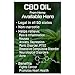 CBD Oil Available Here Benefits Economy A-Frame Sign (24