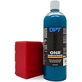 Optimum ONR and BRS - Big Red Sponge Car Cleaning Kit, 32 oz. No Rinse Wash and Shine and Car Wash Sponge for Detailing Cars,