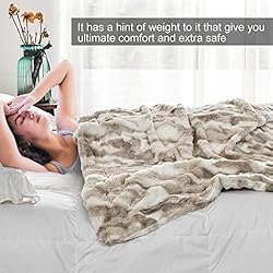 Oversized Soft Throw Blanket, 60" x 80" Luxurious
