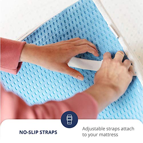 ViscoSoft 3 Inch Memory Foam Mattress Topper Full Select High Density