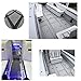 CHURERSHINING EVA Boat Decking Sheet Marine Teak Flooring Carpet with Backing Adhesive 74.8