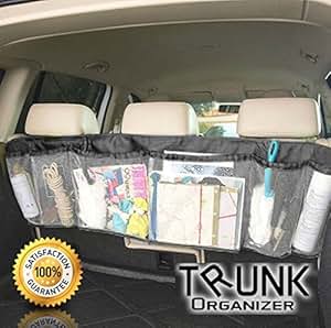 Amazon.com: Ultimate Car Trunk Organizer! Newly Upgraded For Backseat