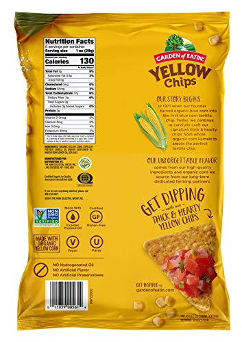 Garden of Eatin' Yellow Corn Tortilla Chips, 8.1 oz. (Packaging May Vary)
