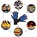 HoMii BBQ Gloves 1472℉ Extreme Heat Resistant, Oven Silicone Glove Kitchen Oven Mitts Grilling Glove for Cooking, Kitchen, Baking, Fireplace, Grilling, 1 Pair (13 Inch)