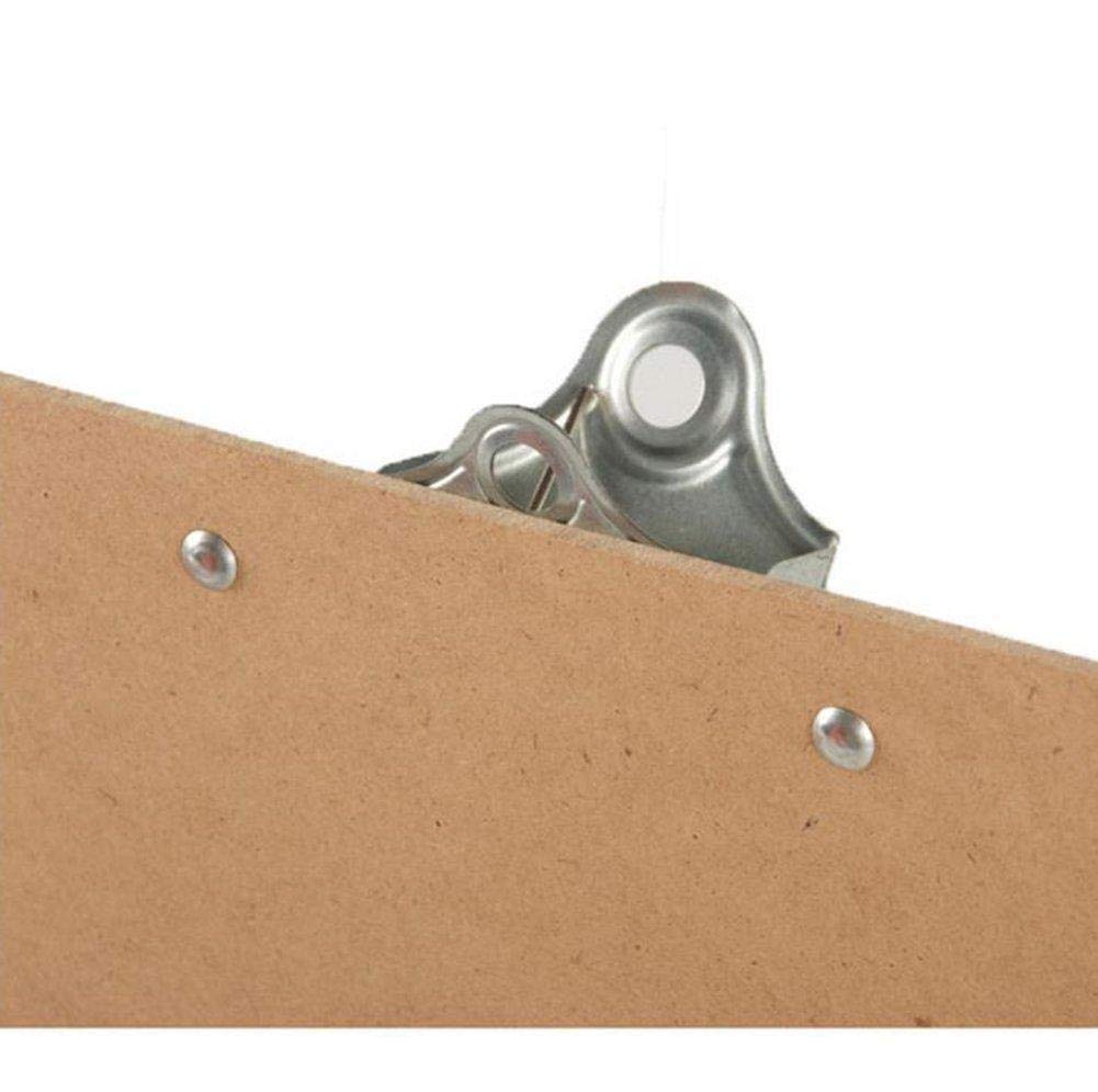 Portablocco Rapesco A5 In Legno - Confezione Da 12, Con Clip Metallica, Per Ufficio E Scuola - Foto 9