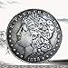 MarshLing 1888 Antique Liberty One-Dollar Coin - Great US American Coins- USA Original Pre Morgan Uncirculated Condition-It's Handmade Crafts Perfect Quality