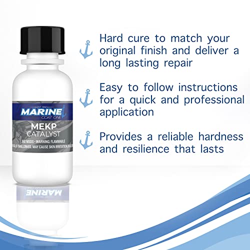 Marine Coat One Iso/Npg Marine Gel Coat White with Wax with MEKP