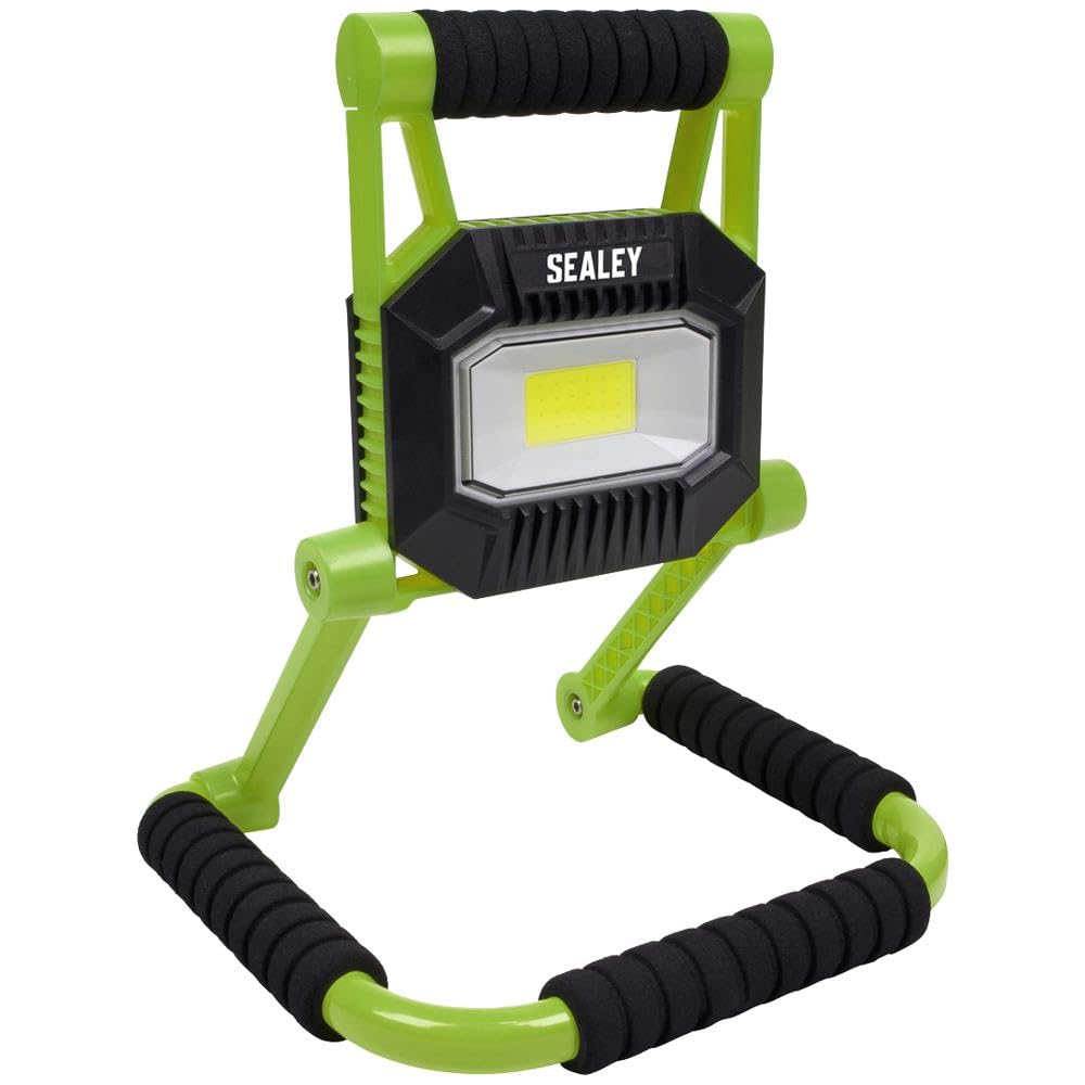 Sealey FL10W 10W COB LED Rechargeable Portable Floodlight - Fold Flat