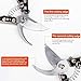 Tesinll Pruning Shears 3 Cutting Edge Fit for Garden Pruning Gardening Shears Clippers for Plants and Flowers Black Garden Scissorsthumb 2