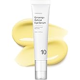 TOSOWOONG Ginseng Plus Retinal Eye Serum with Retinal Niacinamide Bakuchiol Correction for Puffy Eye Bags Fine Lines Dark Circles Wrinkles, Korean Skin Care, 30ml, 1.01 fl.oz.